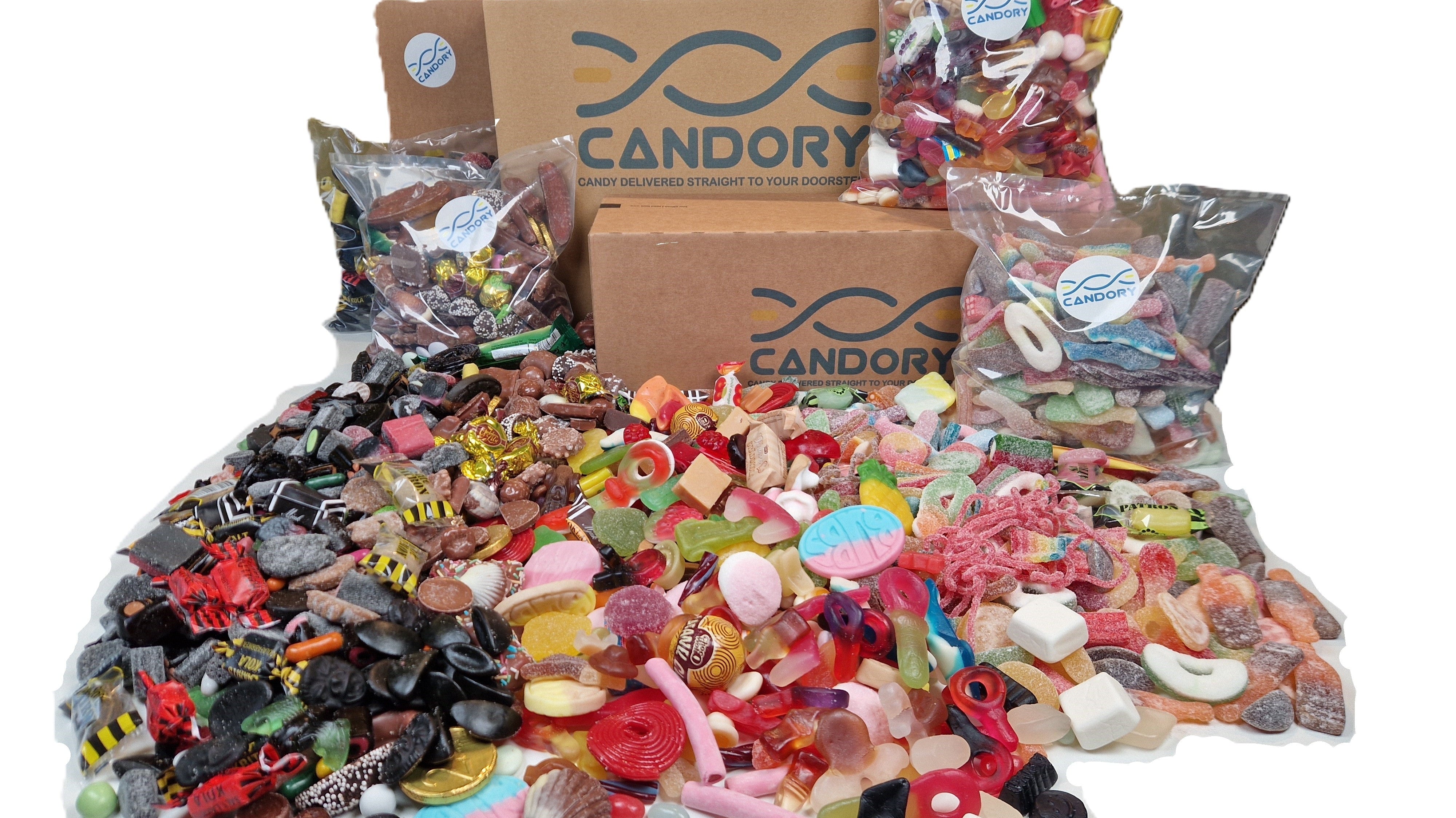 🖤 Sweet Celebration Black Week – 50% Off the Biggest Box of Swedish Candy Ever!