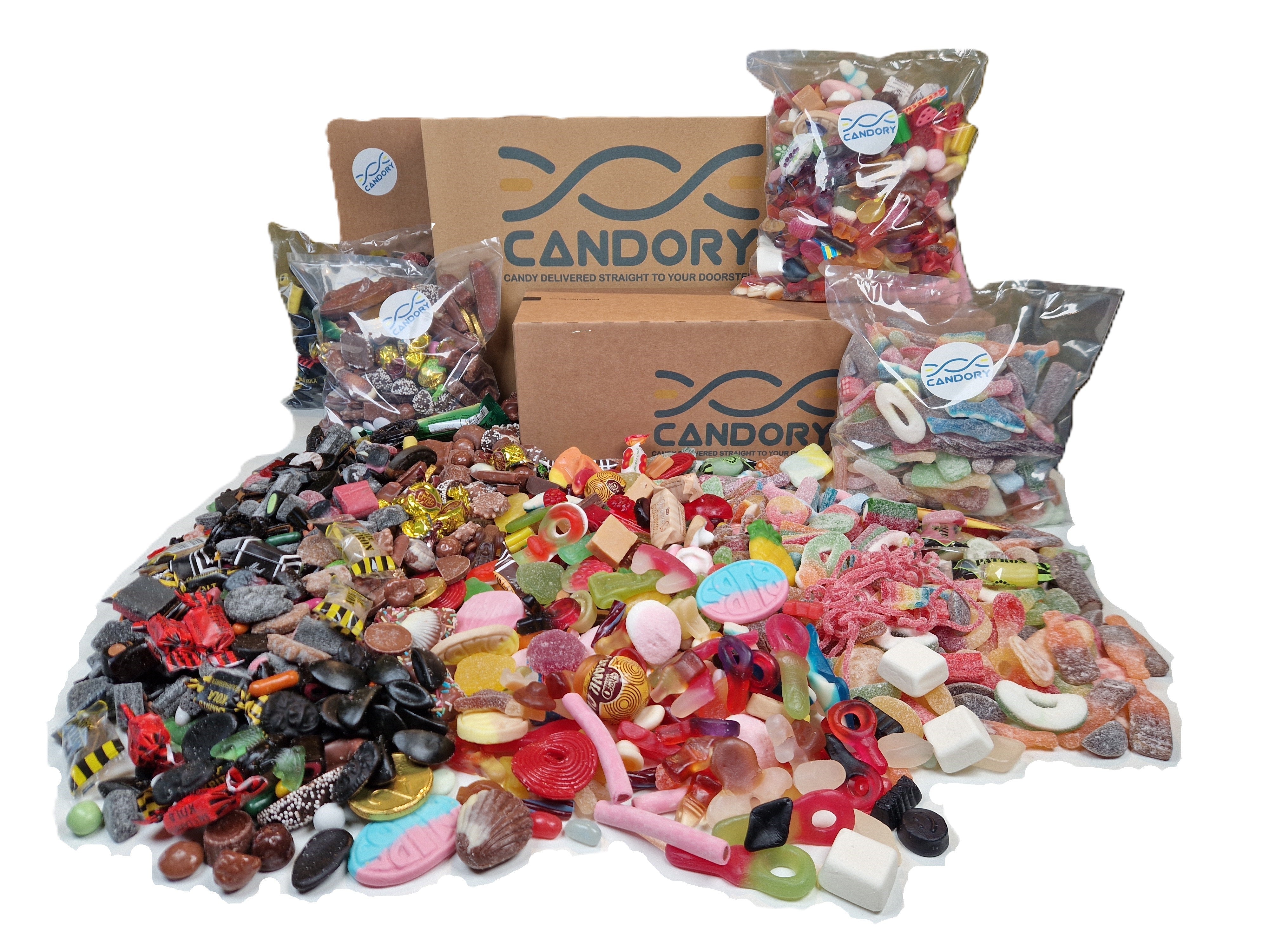 🖤 Sweet Celebration Black Week – ¡50 % de descuento en la caja de caramelos suecos más grande del mundo!